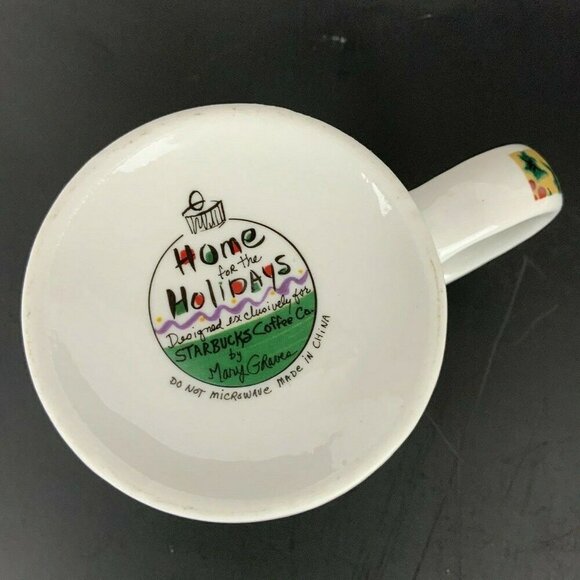 Starbucks Home For The Holidays Nutcracker Mug By Mary Graves 10 Oz Ceramic - Picture 6 of 6